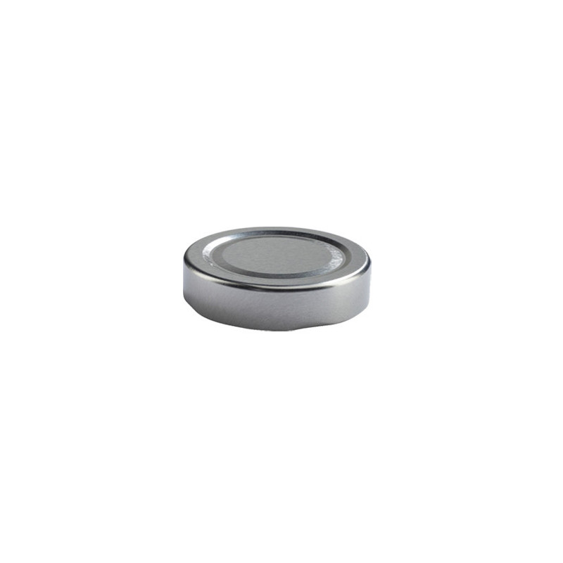 Capac 63mm DEEP Silver