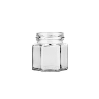 Borcan  Hexagonal 45ml TO 43