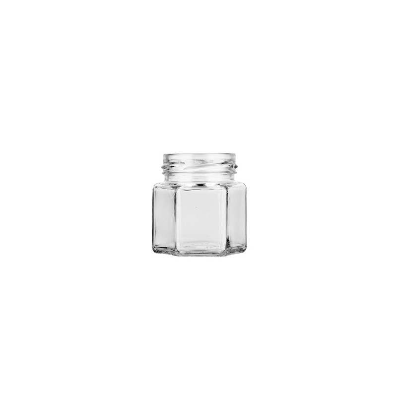 Borcan  Hexagonal 45ml TO 43