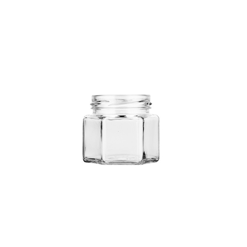 Borcan Hexagonal 100ml TO 58