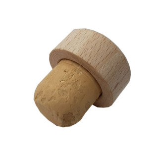 Dop din plută natural 27×22.5mm